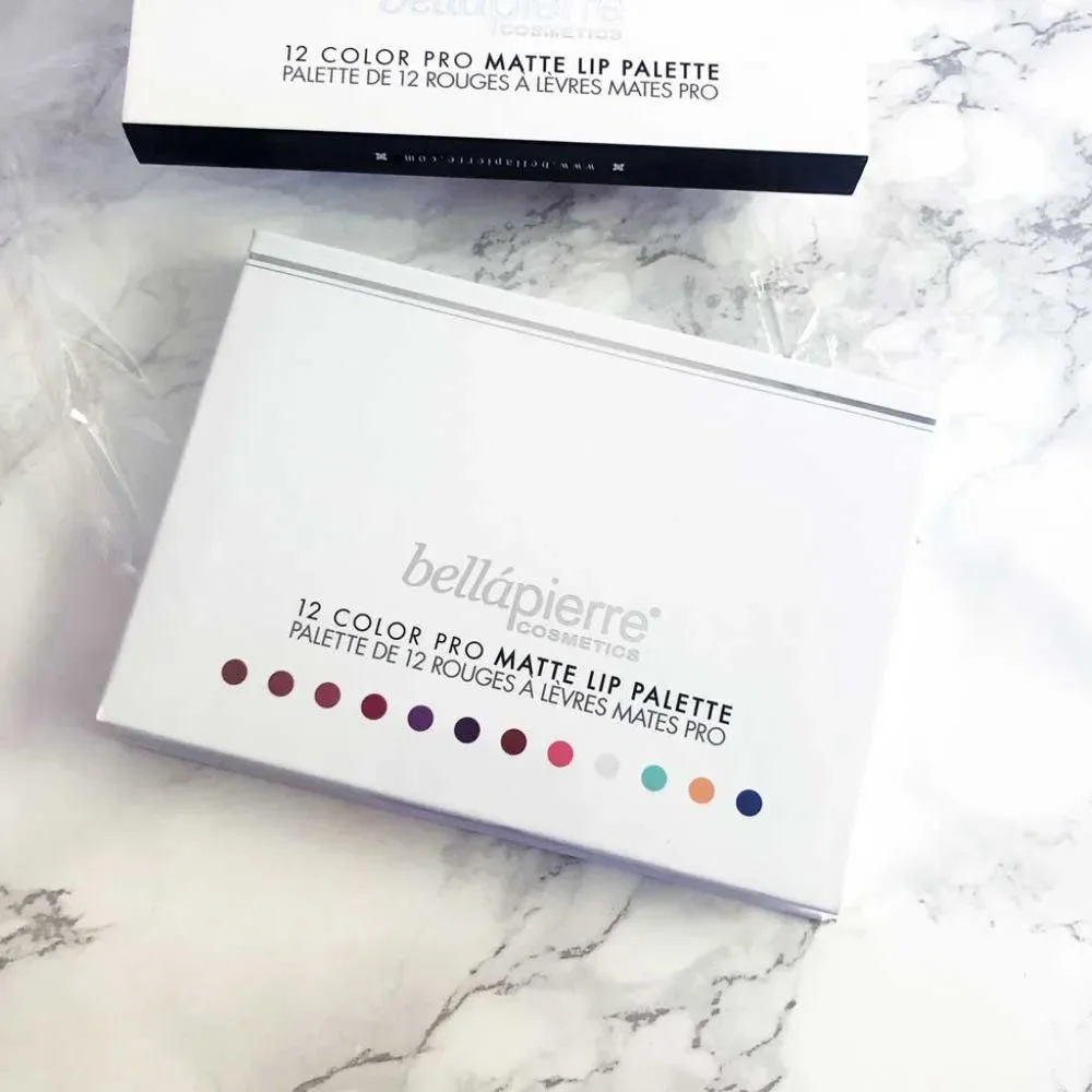 NIB 12 Color Pro Matte Lip Color Palette - BellaPierre Cosmetics - Picture 6 of 10